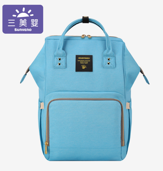 SUNVENO Mode Mama Mutterschaft Windel Tasche Große Still Tasche Reise Rucksack Designer Kinderwagen Baby Tasche Baby Pflege Windel Rucksack