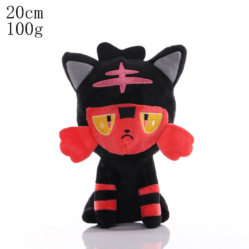 Pokemoned Plüschpuppe Pikachued Stofftier Feuerfleckiges Miau Mary Lou Abo Schlangenspielzeug