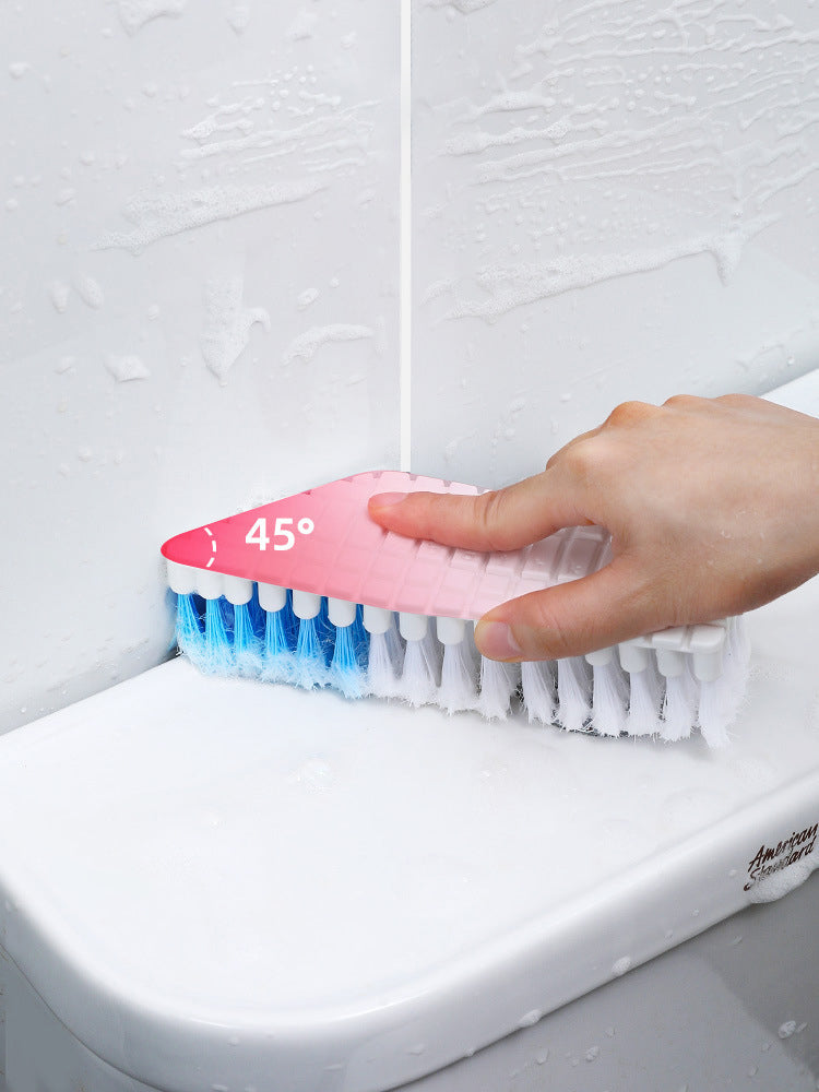 Japan AISEN Bathroom Bendable Corner Brush Soft-Haired Bathtub Brush Faucet Cleaning Brush Tile Brush Household