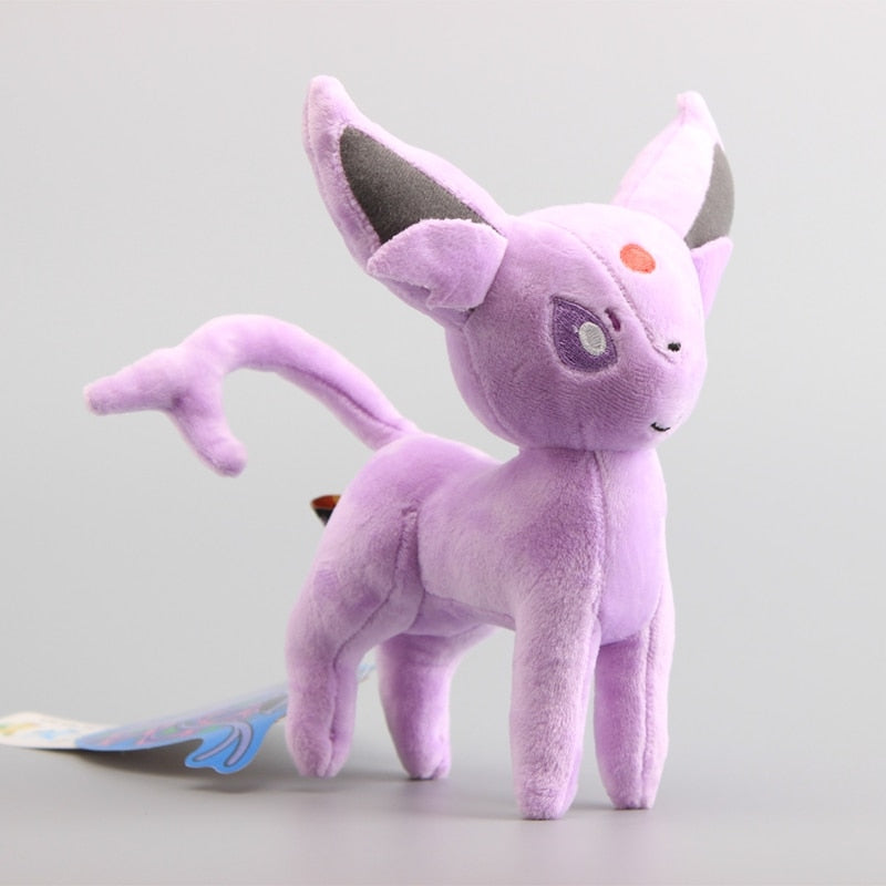 Plush Toys Standing Sylveon Umbreon Eevee Espeon Vaporeon Flareon Stuffed Animal Soft Dolls Kids Gift