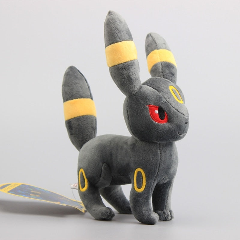 Plush Toys Standing Sylveon Umbreon Eevee Espeon Vaporeon Flareon Stuffed Animal Soft Dolls Kids Gift