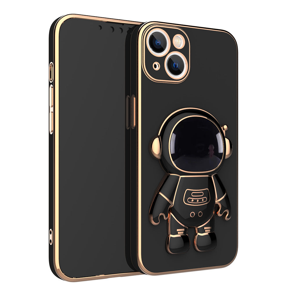 6D Astronautenhalterung Apple 13ProMax Handyhülle kommt mit Linsenfolie passend für iPhone12 Schutzhülle Soft Case