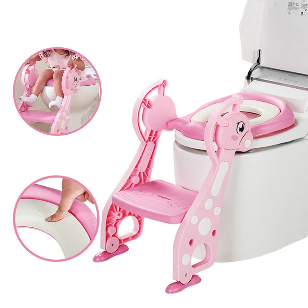 Zusammenklappbarer Toilettenstuhl für das Töpfchentraining für Babys und Kinder