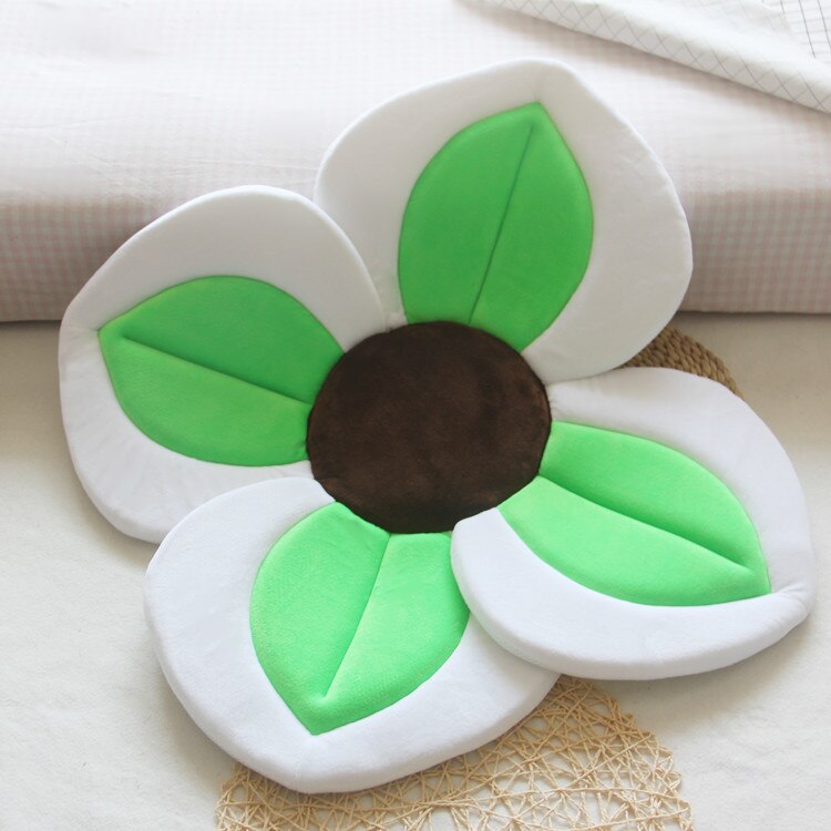 80CM Baby-Badematte Blühende Badewanne Blume Babybadewanne Waschbecken Sicher Neugeborenen Dusche Baden Faltbare Sicherheit Blütenblatt Sitzpolster