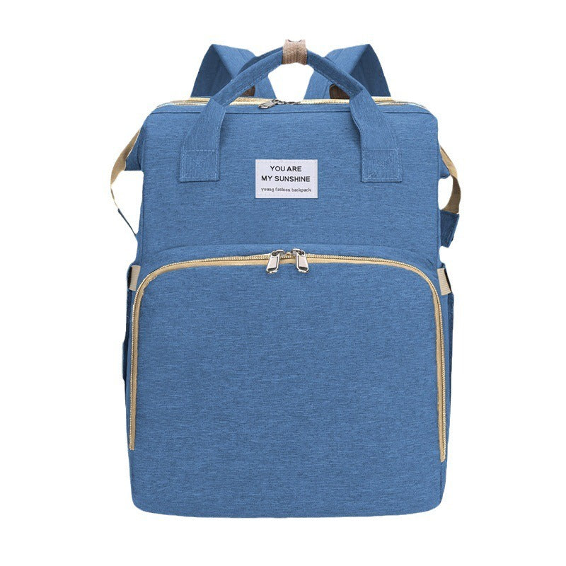 Tragbarer, faltbarer Mama-Bett-Rucksack zum Ausgehen, leichter und großer Rucksack für Mutter und Baby