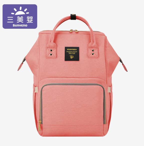 SUNVENO Mode Mama Mutterschaft Windel Tasche Große Still Tasche Reise Rucksack Designer Kinderwagen Baby Tasche Baby Pflege Windel Rucksack