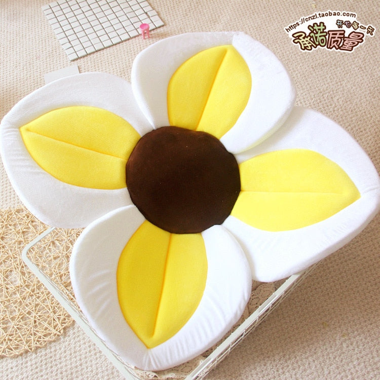 80CM Baby-Badematte Blühende Badewanne Blume Babybadewanne Waschbecken Sicher Neugeborenen Dusche Baden Faltbare Sicherheit Blütenblatt Sitzpolster