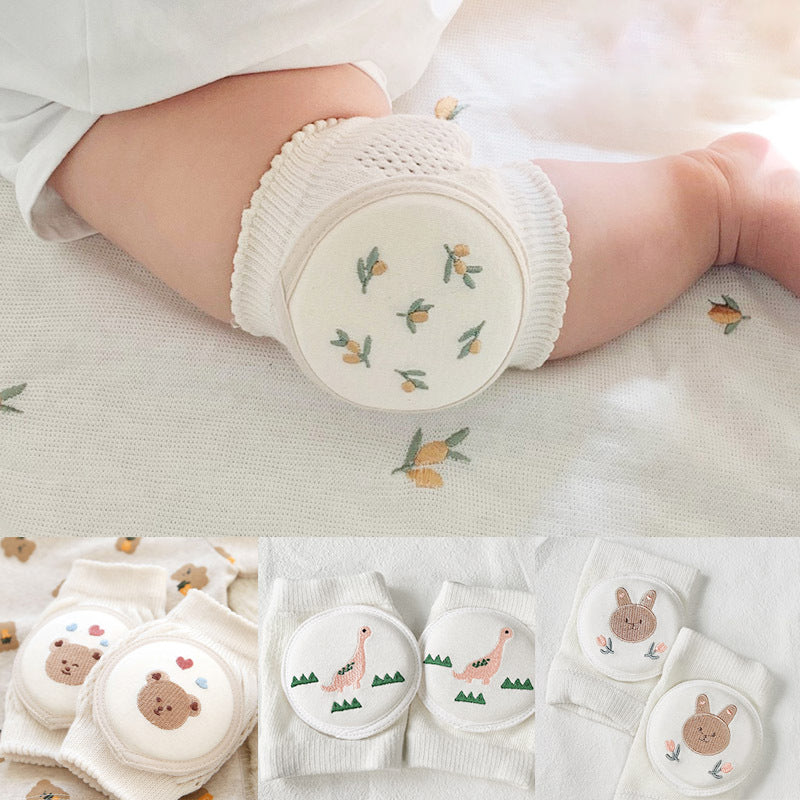 Sommer Dünne Baby Knie Pads Baby Baumwolle Mesh Mutter Und Baby Liefert Krabbeln Kinder Kleinkind Ellenbogen Pads