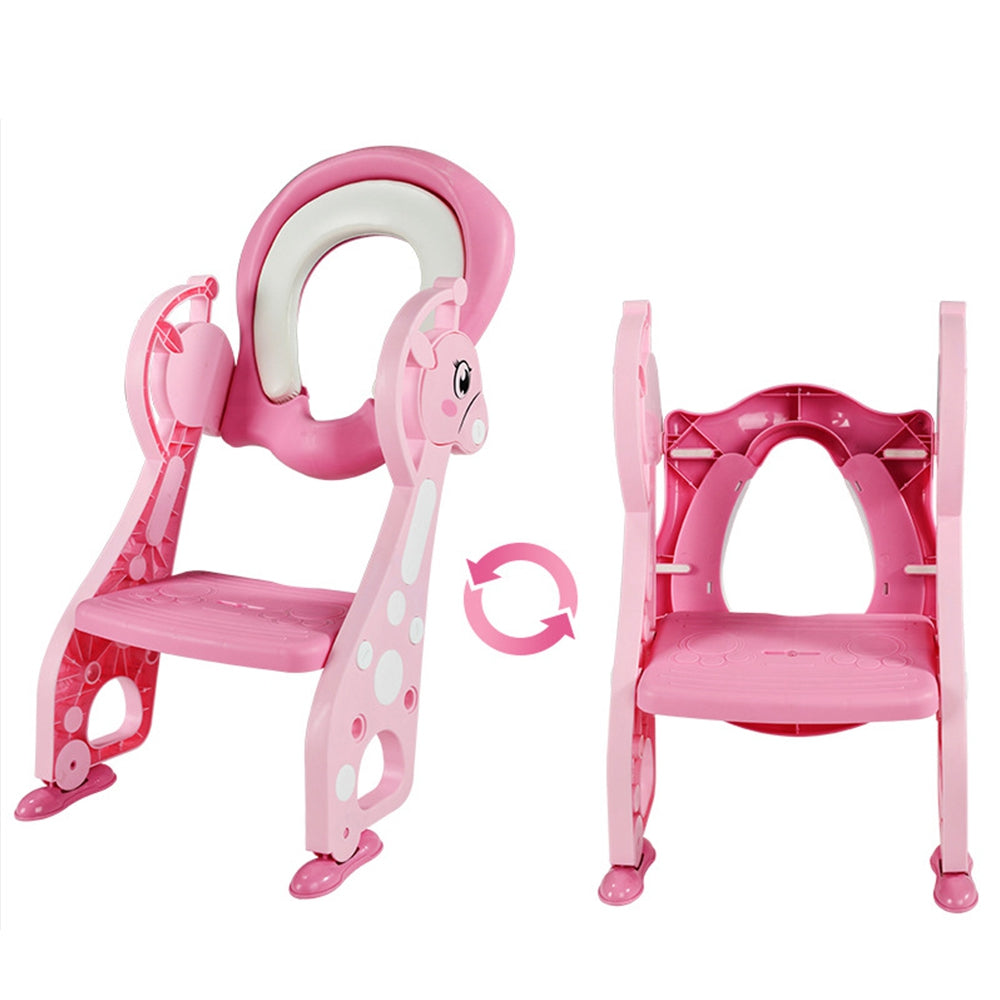 Zusammenklappbarer Toilettenstuhl für das Töpfchentraining für Babys und Kinder