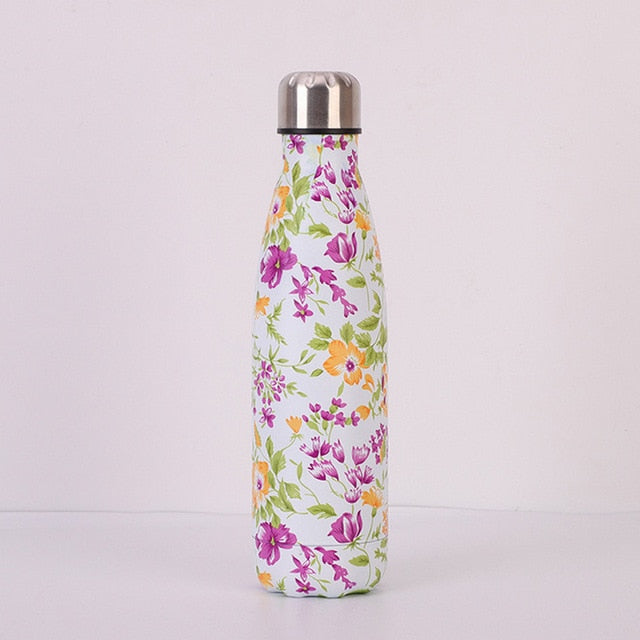 Edelstahl Vakuum Isolierte Wasser Flasche Flasche Thermos Sport Chilly 500ML