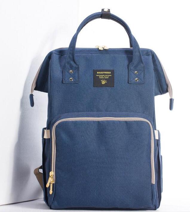SUNVENO Mode Mama Mutterschaft Windel Tasche Große Still Tasche Reise Rucksack Designer Kinderwagen Baby Tasche Baby Pflege Windel Rucksack