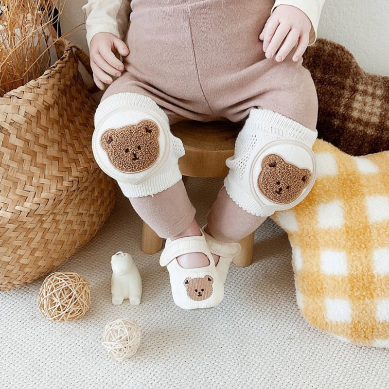 Sommer Dünne Baby Knie Pads Baby Baumwolle Mesh Mutter Und Baby Liefert Krabbeln Kinder Kleinkind Ellenbogen Pads 