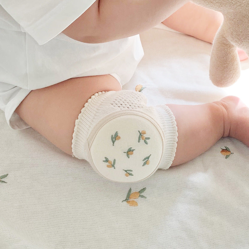 Sommer Dünne Baby Knie Pads Baby Baumwolle Mesh Mutter Und Baby Liefert Krabbeln Kinder Kleinkind Ellenbogen Pads 