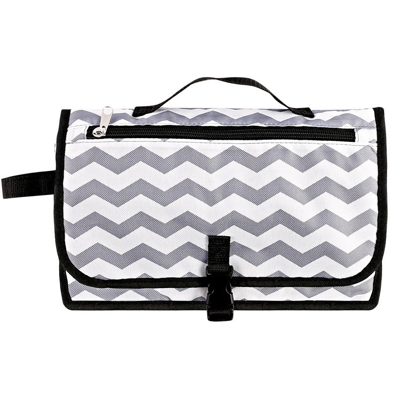 Tragbare Wickelunterlage, wasserdichte Faltstation, Clutch, Reisetragetasche für Baby-Reisewiege-Funktionen 