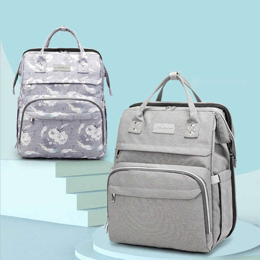 Neu Lager Tragbare Sonnenschirm Klapp Baby Bett Mama Tasche Große Kapazität Multi Funktion Mutter und Baby