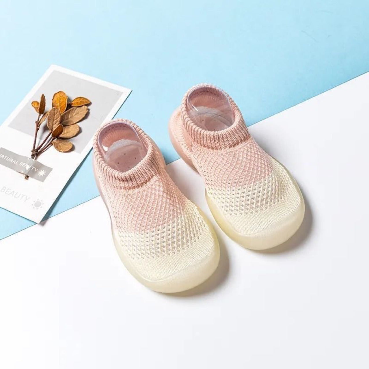 Sommer kinder weiche sohle anti slip boden loch schuhe, socken, dünne mesh schuhe