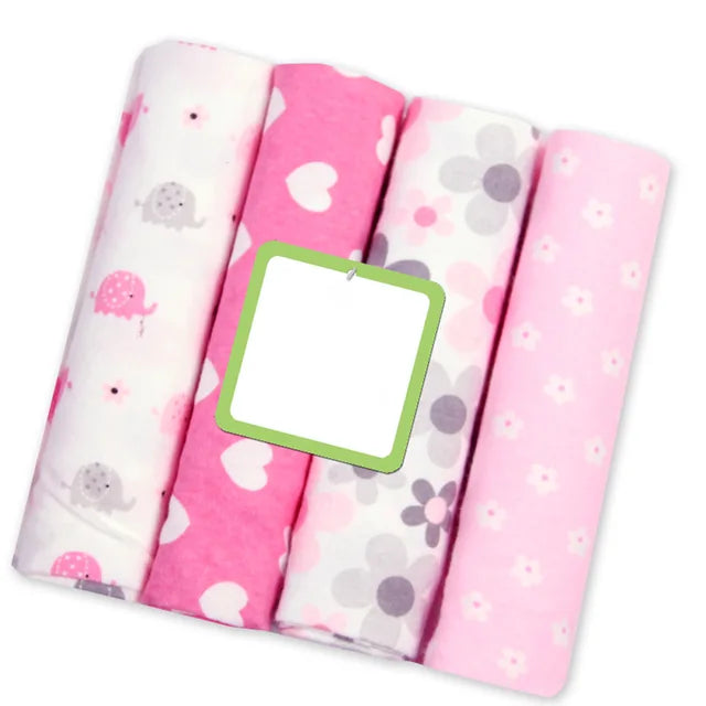 4 Teile/los Baby Decken Neugeborenen Musselin Windeln 100% Baumwolle Baby Swaddle Decke für Neugeborene Fotografie Kinder Musselin Swaddle Wrap