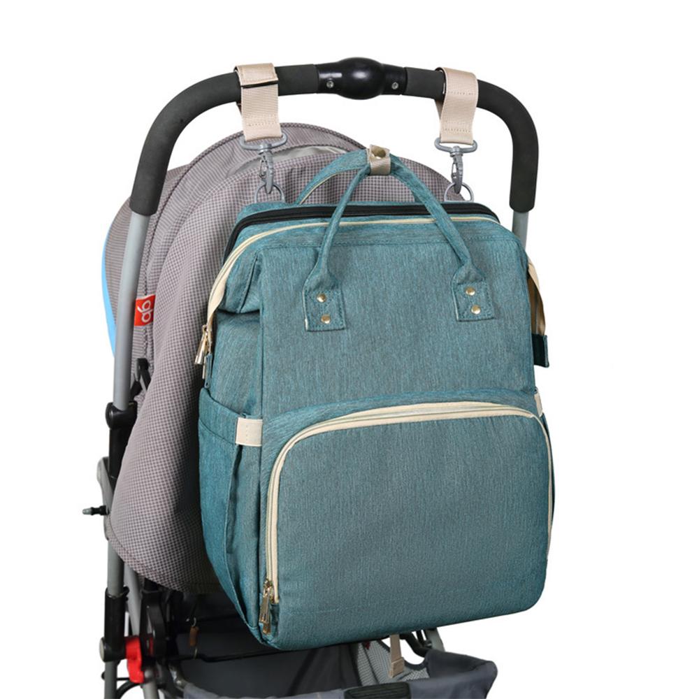 Mamas und Papas Baby-Rucksack, umwandelbar, leichte Baby-Wickeltasche, Bett, Mehrzweck-Reiseaufbewahrungstasche, Baby-Wickeltasche, Babybett 