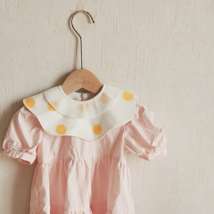 Ins Neue 360 ​​Drehbare Baby Lätzchen Baumwolle Baby Speichel Handtuch Wasserdicht Bib Baby Lieferungen 