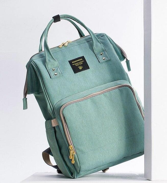 SUNVENO Mode Mama Mutterschaft Windel Tasche Große Still Tasche Reise Rucksack Designer Kinderwagen Baby Tasche Baby Pflege Windel Rucksack