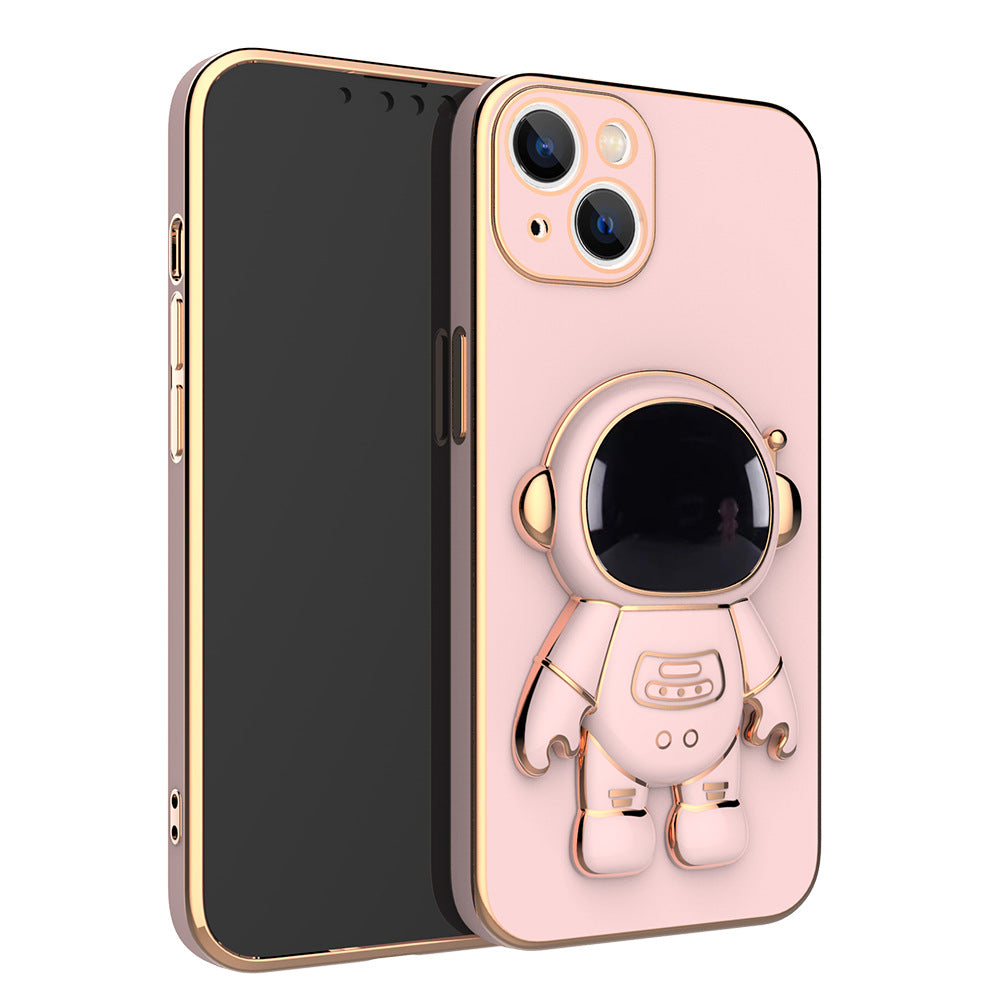 6D Astronautenhalterung Apple 13ProMax Handyhülle kommt mit Linsenfolie passend für iPhone12 Schutzhülle Soft Case 