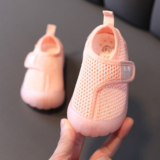 Tennisschuhe für männliche und weibliche Kinder, Laufschuhe mit weicher Sohle für Babys, atmungsaktive Sportschuhe für mittlere und junge Kinder