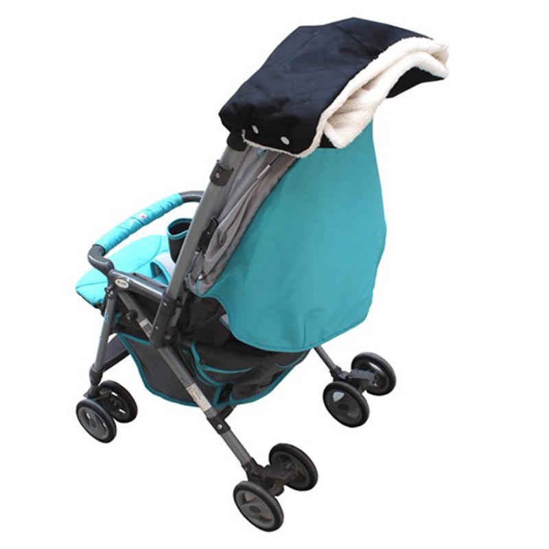 Warme Winter-Kinderwagenhandschuhe für Babys, verdicken Sie Kinderwagen-Handmuff, Kinderwagen-Zubehör, wasserdicht, Kinderwagen-Handabdeckung, Pelz-Fäustlinge