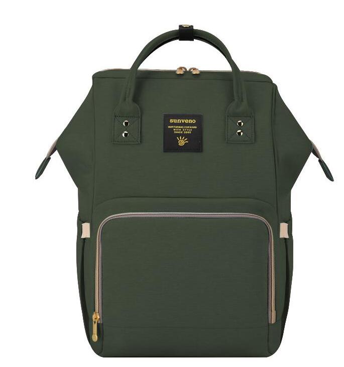 SUNVENO Mode Mama Mutterschaft Windel Tasche Große Still Tasche Reise Rucksack Designer Kinderwagen Baby Tasche Baby Pflege Windel Rucksack