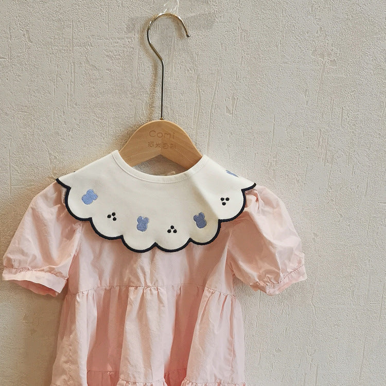 Ins Neue 360 ​​Drehbare Baby Lätzchen Baumwolle Baby Speichel Handtuch Wasserdicht Bib Baby Lieferungen 
