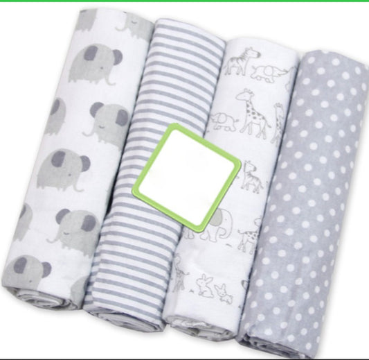 4 Teile/los Baby Decken Neugeborenen Musselin Windeln 100% Baumwolle Baby Swaddle Decke für Neugeborene Fotografie Kinder Musselin Swaddle Wrap