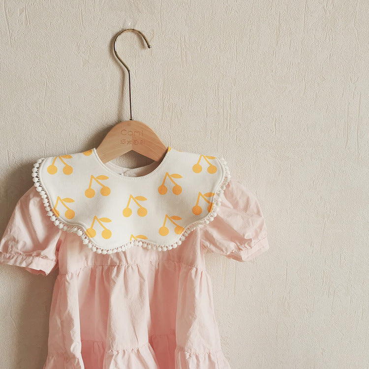 Ins Neue 360 ​​Drehbare Baby Lätzchen Baumwolle Baby Speichel Handtuch Wasserdicht Bib Baby Lieferungen 