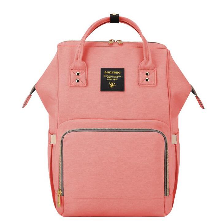 SUNVENO Mode Mama Mutterschaft Windel Tasche Große Still Tasche Reise Rucksack Designer Kinderwagen Baby Tasche Baby Pflege Windel Rucksack