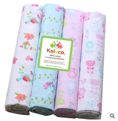 4 Teile/los Baby Decken Neugeborenen Musselin Windeln 100% Baumwolle Baby Swaddle Decke für Neugeborene Fotografie Kinder Musselin Swaddle Wrap