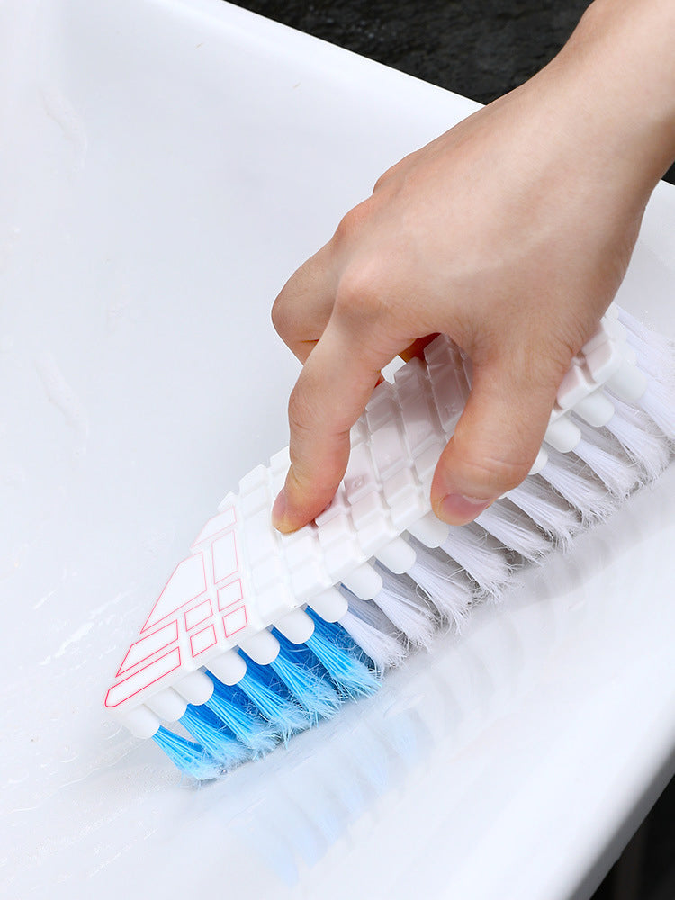 Japan AISEN Bathroom Bendable Corner Brush Soft-Haired Bathtub Brush Faucet Cleaning Brush Tile Brush Household