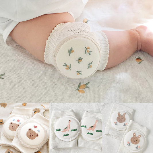 Sommer Dünne Baby Knie Pads Baby Baumwolle Mesh Mutter Und Baby Liefert Krabbeln Kinder Kleinkind Ellenbogen Pads 