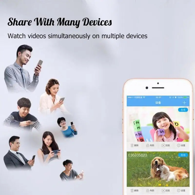 Wifi Mini Kamera APP Remote Monitor Home Security 1080P IP Kamera IR Nacht Magnetische Drahtlose Kamera