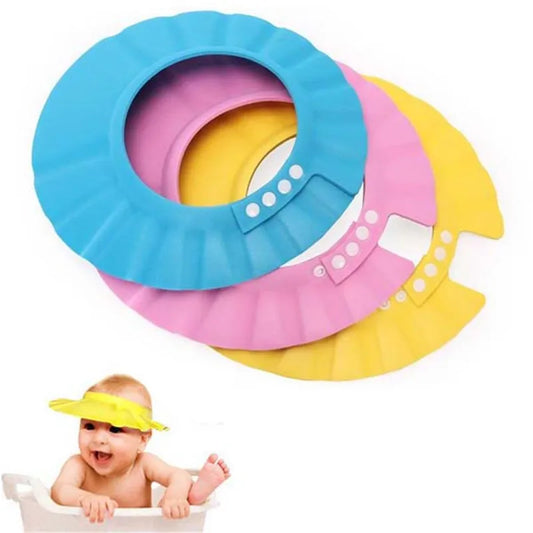 Sicheres Shampoo, Dusche, Baden, Bad, schützen, weiche Kappe, Hut für Baby, Haarwäsche, Schild, Bebes, Kinder, Baden, Duschhaube, Hut, Kinder